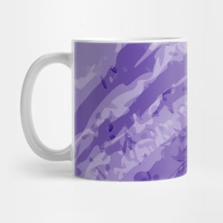 Abstract dark purple pastel pattern Mug